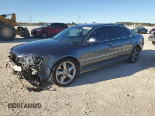 2008 Audi A8 L 4.2L with VIN WAUMV94E08N005238, listed as a Copart auction lot 79570164 with 130,884 mi miles and Salvage Title. Bid and sale history available at carsss.com. Image 1.