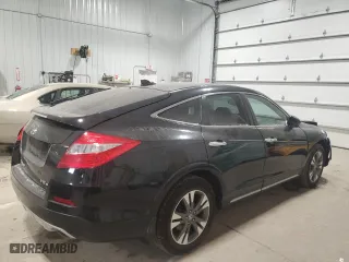 2014 Honda Crosstour EX-L with VIN 5J6TF2H56EL000074, listed as a Copart auction lot 84265754 with 111,922 mi miles and Salvage Title. Bid and sale history available at carsss.com. Image 3.
