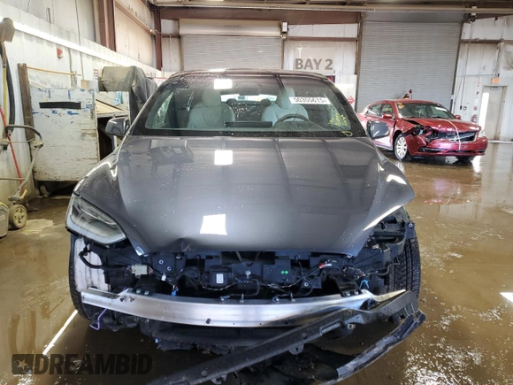2023 Tesla Model X Plaid with VIN 7SAXCBE6XPF373589, listed as a Copart auction lot 50355615 with 11,650 mi miles and Salvage Title. Bid and sale history available at DreamBid. Image 5.