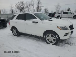2014 Mercedes-Benz M 350 with VIN 4JGDA2EB5EA392684, listed as a Copart auction lot 44908155 with 212,664 mi miles and Clean Title. Bid and sale history available at DreamBid. Image 4.
