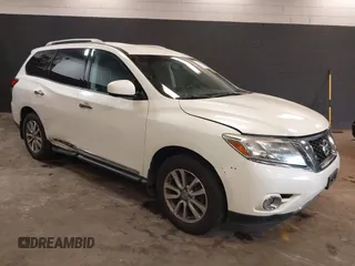 2015 Nissan Pathfinder Platinum z VIN 5N1AR2MM4FC715868, wystawiony jako IAAI lot #42276127 z przebiegiem 93 526 mil mil oraz . Historia ofert i sprzedaży dostępna na DreamBid. Obrazek 1.
