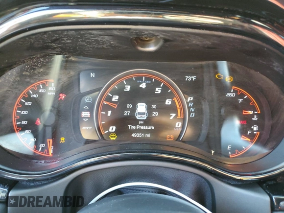2021 Dodge Durango SRT 392 with VIN 1C4SDJGJ2MC663561, listed as a Copart auction lot 48911065 with 49,351 mi miles and Salvage title. Bid and sale history available at DreamBid. Image 9.