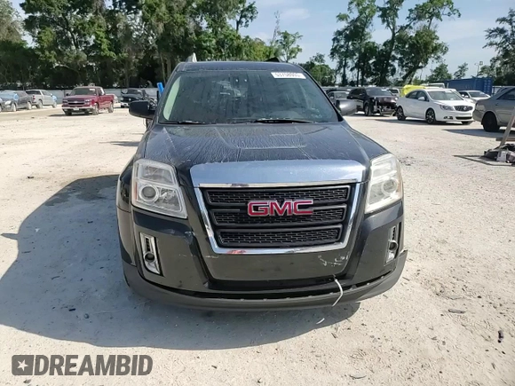 2011 GMC Terrain SLE-2 with VIN 2CTFLTEC6B6349491, listed as a Copart auction lot 53758005 with 216,190 mi miles and Salvage Title. Bid and sale history available at carsss.com. Image 14.