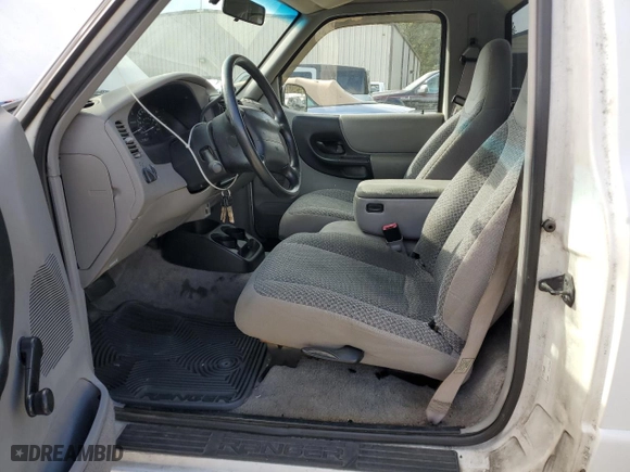 1998 Ford Ranger XL with VIN 1FTYR10U7WTA26524, listed as a Copart auction lot 75791864 with 313,224 mi miles and Salvage Title. Bid and sale history available at carsss.com. Image 7.