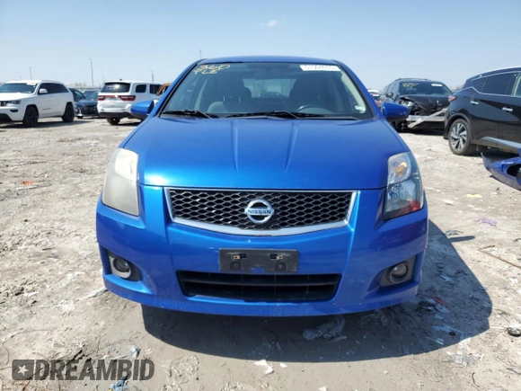 2011 Nissan Sentra SR with VIN 3N1AB6AP8BL675651, listed as a Copart auction lot 51504035 with 122,449 mi miles and Salvage Title. Bid and sale history available at DreamBid. Image 5.