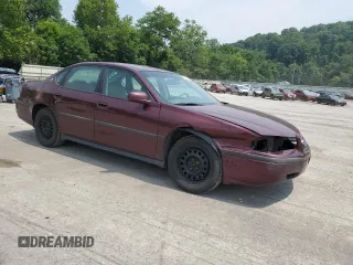 2004 Chevrolet Impala with VIN 2G1WF52E749123135, listed as a Copart auction lot 65401265 with 202,136 mi miles and Salvage title. Bid and sale history available at DreamBid. Image 4.