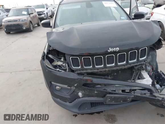 2018 Jeep Compass Altitude with VIN 3C4NJCBB5JT240751, listed as a IAAI auction lot 41674481 with 132,898 mi miles and . Bid and sale history available at DreamBid. Image 6.