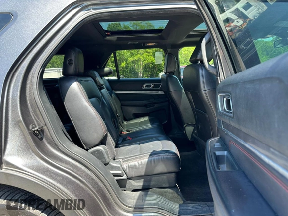 2018 Ford Explorer Sport с VIN 1FM5K8GT3JGA38891, выставлен на аукционе Copart как лот 59741985 с пробегом 119 724 миль миль и Чистый • Clean title. История ставок и продаж доступна на DreamBid. Изображение 8.
