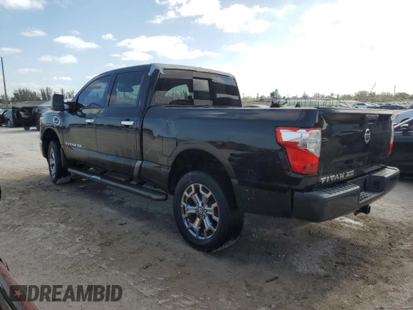 2016 Nissan Titan Platinum Reserve z VIN 1N6BA1F25GN508897, wystawiony jako Copart lot #55090755 z przebiegiem 175 850 mil mil oraz Czysty tytuł • Clean title. Historia ofert i sprzedaży dostępna na DreamBid. Obrazek 2.