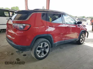 2020 Jeep Compass Limited с VIN 3C4NJDCB0LT123988, выставлен на аукционе Copart как лот 60930075 с пробегом 71 153 миль миль и Списание • Salvage title. История ставок и продаж доступна на DreamBid. Изображение 3.