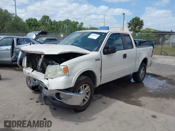 2007 Ford F-150 XLT with VIN 1FTPX14V97FA78483, listed as a IAAI auction lot 42118945 with 326,040 mi miles. Bid and sale history available at carsss.com. Image 2.