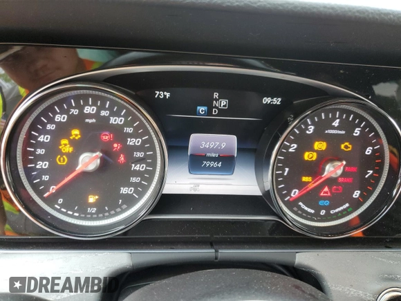 2019 Mercedes-Benz CLS 450 with VIN WDD2J5JB7KA028318, listed as a Copart auction lot 50853025 with 79,964 mi miles and Salvage title. Bid and sale history available at DreamBid. Image 9.