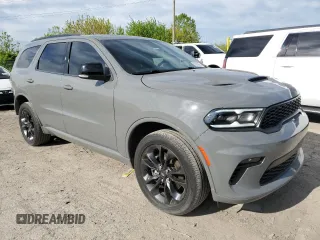2021 Dodge Durango GT with VIN 1C4RDJDG1MC751671, listed as a Copart auction lot 55918625 with 49,208 mi miles and Salvage title. Bid and sale history available at DreamBid. Image 4.
