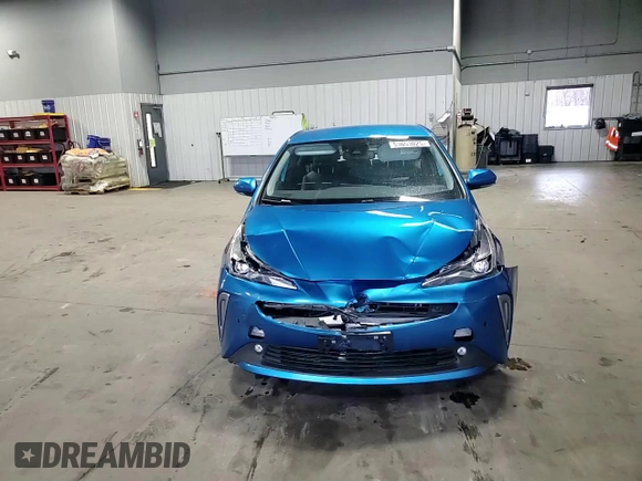 2022 Toyota Prius LE with VIN JTDL9MFU6N3040464, listed as a Copart auction lot 53653025 with 65,004 mi miles and Salvage title. Bid and sale history available at DreamBid. Image 10.
