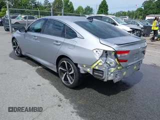 2021 Honda Accord Sport with VIN 1HGCV2F30MA025302, listed as a IAAI auction lot 42315840 with 88,798 mi miles and . Bid and sale history available at DreamBid. Image 3.