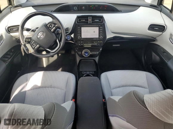 2020 Toyota Prius Prime LE with VIN JTDKARFP4L3144801, listed as a Copart auction lot 52203145 with 27,469 mi miles and Salvage Title. Bid and sale history available at carsss.com. Image 8.