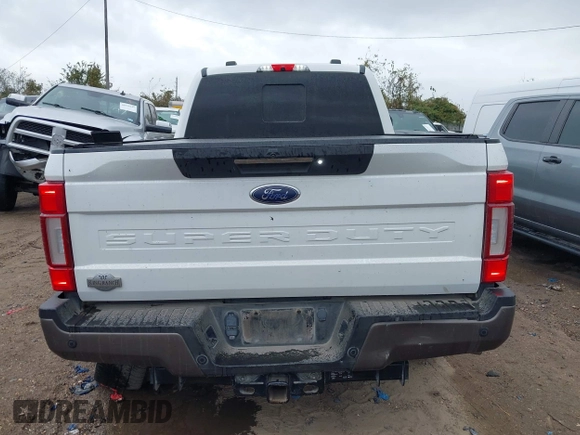 2021 Ford F-250 XL with VIN 1FT7W2BT7MEC81254, listed as a IAAI auction lot 40962703 with 122,265 mi miles and . Bid and sale history available at DreamBid. Image 16.