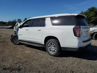 2021 Chevrolet Suburban LT with VIN 1GNSKCKD5MR270998, listed as a Copart auction lot 77673964 with 0 mi miles and Salvage Title. Bid and sale history available at carsss.com. Image 2.
