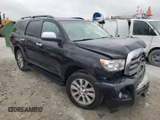 2014 Toyota Sequoia Limited with VIN 5TDJW5G17ES104147, listed as a Copart auction lot 66033014 with 119,534 mi miles and Salvage Title. Bid and sale history available at carsss.com. Image 4.