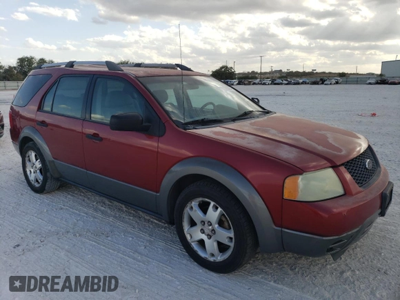 2005 Ford Freestyle SE with VIN 1FMZK01125GA49459, listed as a Copart auction lot 76355084 with 131,733 mi miles and Salvage Title. Bid and sale history available at carsss.com. Image 4.