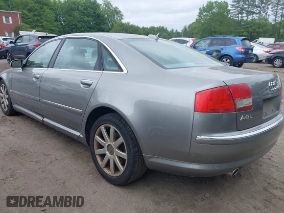 2005 Audi A8 with VIN WAUML44EX5N001847, listed as a IAAI auction lot 42328636 with 129,925 mi miles and . Bid and sale history available at DreamBid. Image 3.