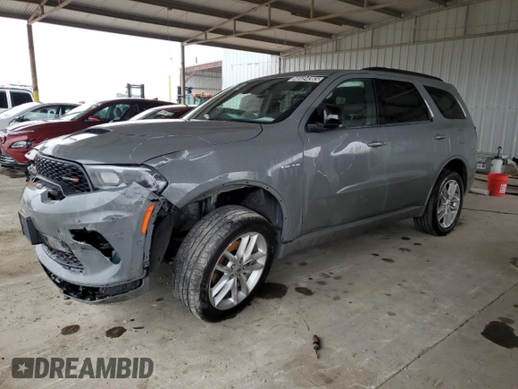 2023 Dodge Durango R/T Plus with VIN 1C4SDHCT6PC630373, listed as a Copart auction lot 46494365 with 46,560 mi miles and Salvage title. Bid and sale history available at DreamBid. Image 1.
