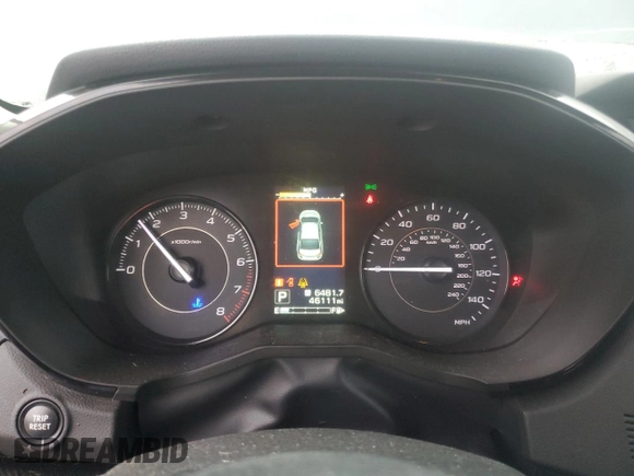 2023 Subaru Impreza with VIN 4S3GTAB67P3720028, listed as a Copart auction lot 44636705 with 46,111 mi miles and Salvage title. Bid and sale history available at DreamBid. Image 9.