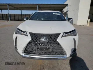 2022 Lexus UX with VIN JTHX3JBH1N2051189, listed as a Copart auction lot 49733245 with 33,265 mi miles and Salvage Title. Bid and sale history available at carsss.com. Image 5.