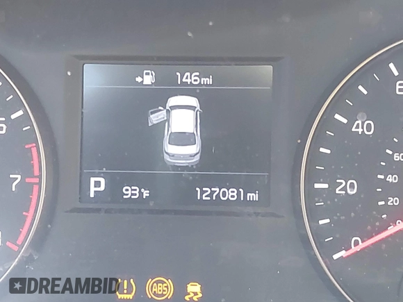 2017 Kia Cadenza Premium with VIN KNALC4J14H5041469, listed as a IAAI auction lot 42021353 with 127,081 mi miles. Bid and sale history available at carsss.com. Image 15.