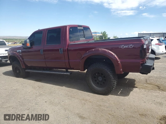 2008 Ford F-250 XL with VIN 1FTSW21R18EB49340, listed as a Copart auction lot 62421085 with 144,296 mi miles and Salvage title. Bid and sale history available at DreamBid. Image 2.