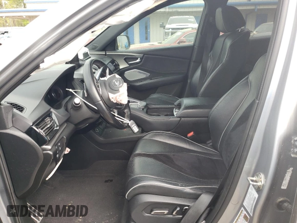 2020 Acura RDX w/A-Spec Pkg with VIN 5J8TC1H62LL008267, listed as a Copart auction lot 45682745 with 99,995 mi miles and Salvage title. Bid and sale history available at DreamBid. Image 7.