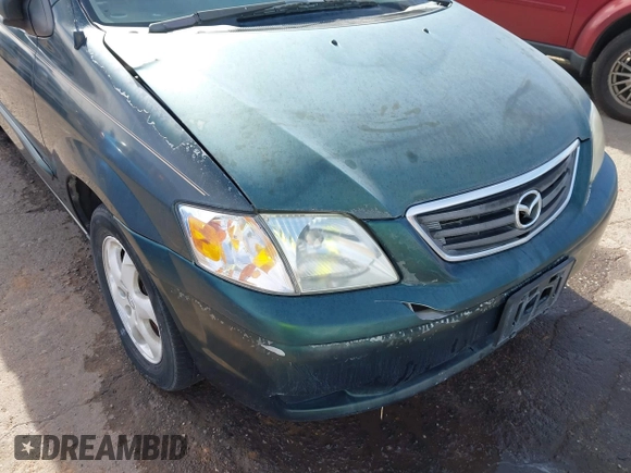 2000 Mazda MPV DX with VIN JM3LW28G0Y0102748, listed as a IAAI auction lot 41408850 with 281,995 mi miles. Bid and sale history available at carsss.com. Image 6.