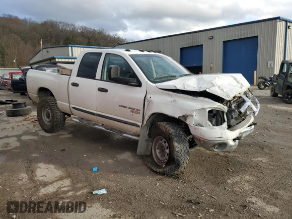 2005 Dodge Ram 3500 SLT with VIN 3D7LS38C65G759977, listed as a Copart auction lot 80348424 with 0 mi miles and Salvage Title. Bid and sale history available at carsss.com. Image 4.
