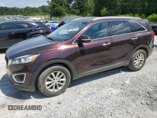 2016 Kia Sorento LX with VIN 5XYPG4A53GG011512, listed as a Copart auction lot 57698195 with 130,318 mi miles and Clean title. Bid and sale history available at DreamBid. Image 1.