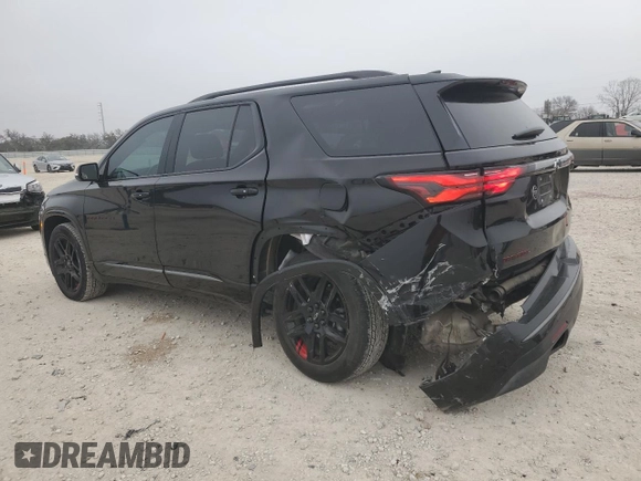 2022 Chevrolet Traverse Premier with VIN 1GNERKKW7NJ184791, listed as a Copart auction lot 44900045 with 36,796 mi miles and Salvage title. Bid and sale history available at DreamBid. Image 2.