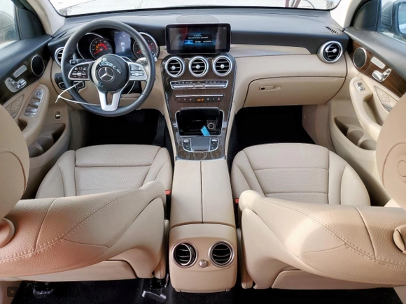 2020 Mercedes-Benz GLC with VIN W1N0G8DB7LV255668, listed as a Copart auction lot 50875585 with 47,805 mi miles and Clean Title. Bid and sale history available at carsss.com. Image 8.