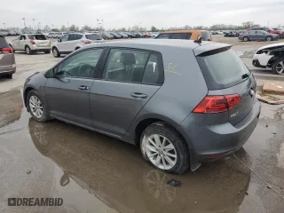 2016 Volkswagen Golf TSI SE with VIN 3VW217AU6GM043584, listed as a Copart auction lot 51722765 with 130,640 mi miles and Clean Title. Bid and sale history available at carsss.com. Image 2.