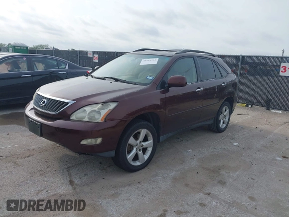 2008 Lexus RX 350 with VIN JTJGK31U189851742, listed as a IAAI auction lot 42145201 with 207,369 mi miles and . Bid and sale history available at DreamBid. Image 2.