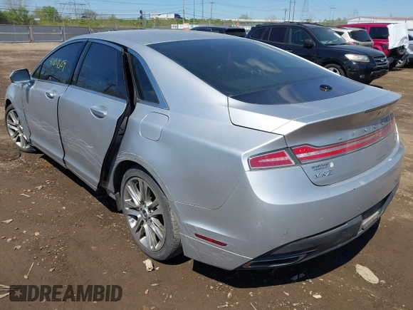 2015 Lincoln MKZ Hybrid with VIN 3LN6L2LU6FR600747, listed as a IAAI auction lot 42059509 with 1 mi miles. Bid and sale history available at carsss.com. Image 3.