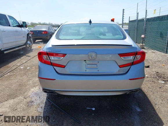 2022 Honda Accord Sedan Sport SE with VIN 1HGCV1F43NA080895, listed as a IAAI auction lot 42117518 with 39,519 mi miles. Bid and sale history available at carsss.com. Image 16.