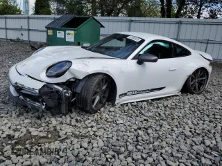 2024 Porsche 911 Carrera z VIN WP0AA2A98RS210079, wystawiony jako Copart lot #55988695 z przebiegiem Nie podano mil oraz Szkoda całkowita • Salvage title. Historia ofert i sprzedaży dostępna na DreamBid. Obrazek 1.
