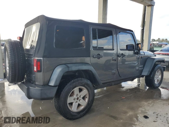 2018 Jeep Wrangler JK Unlimited Sport S with VIN 1C4HJWDG4JL929375, listed as a Copart auction lot 78865084 with 93,260 mi miles and Salvage Title. Bid and sale history available at carsss.com. Image 3.