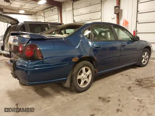 2005 Chevrolet Impala LS with VIN 2G1WH55K059255490, listed as a IAAI auction lot 41672794 with 205,724 mi miles. Bid and sale history available at carsss.com. Image 4.