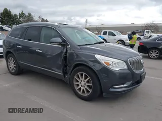 2014 Buick Enclave Leather with VIN 5GAKVBKD1EJ229182, listed as a IAAI auction lot 41792546 with 100,387 mi miles and . Bid and sale history available at DreamBid. Image 1.