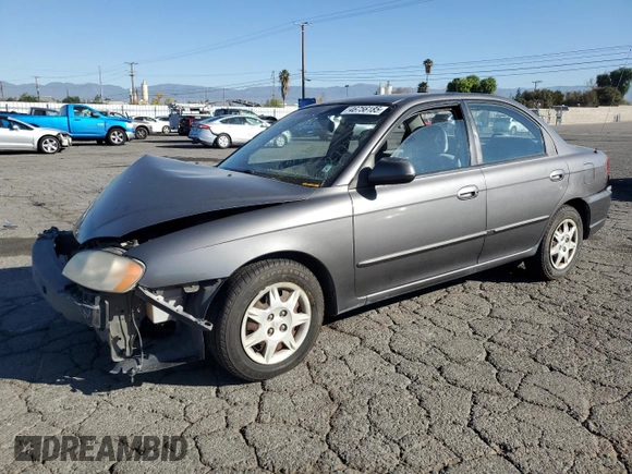 2003 Kia Spectra z VIN KNAFB121335277388, wystawiony jako Copart lot #46756185 z przebiegiem 151 235 mil mil oraz Szkoda całkowita • Salvage title. Historia ofert i sprzedaży dostępna na DreamBid. Obrazek 1.