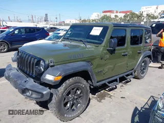 2022 Jeep Wrangler Unlimited Sport with VIN 1C4HJXDG5NW113205, listed as a IAAI auction lot 41836171 with 30,446 mi miles and . Bid and sale history available at DreamBid. Image 19.
