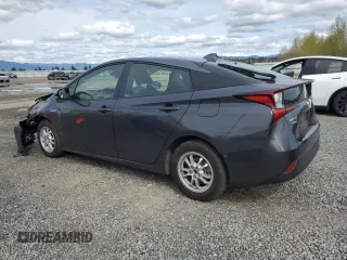 2020 Toyota Prius LE with VIN JTDL9RFU3L3013121, listed as a Copart auction lot 52423385 with 75,229 mi miles and Salvage title. Bid and sale history available at DreamBid. Image 2.
