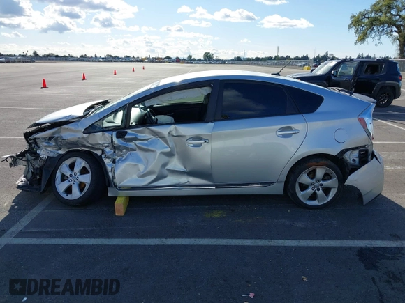 2012 Toyota Prius One with VIN JTDKN3DU9C5430075, listed as a IAAI auction lot 41791548 with 248,320 mi miles. Bid and sale history available at carsss.com. Image 15.