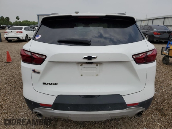 2020 Chevrolet Blazer LT z VIN 3GNKBDRS3LS705068, wystawiony jako Copart lot #51241635 z przebiegiem 46 057 mil mil oraz Szkoda całkowita • Salvage title. Historia ofert i sprzedaży dostępna na DreamBid. Obrazek 6.