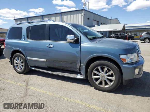 2008 Infiniti QX56 z VIN 5N3AA08D18N900593, wystawiony jako Copart lot #52088985 z przebiegiem 171 572 mil mil oraz Szkoda całkowita • Salvage title. Historia ofert i sprzedaży dostępna na DreamBid. Obrazek 4.